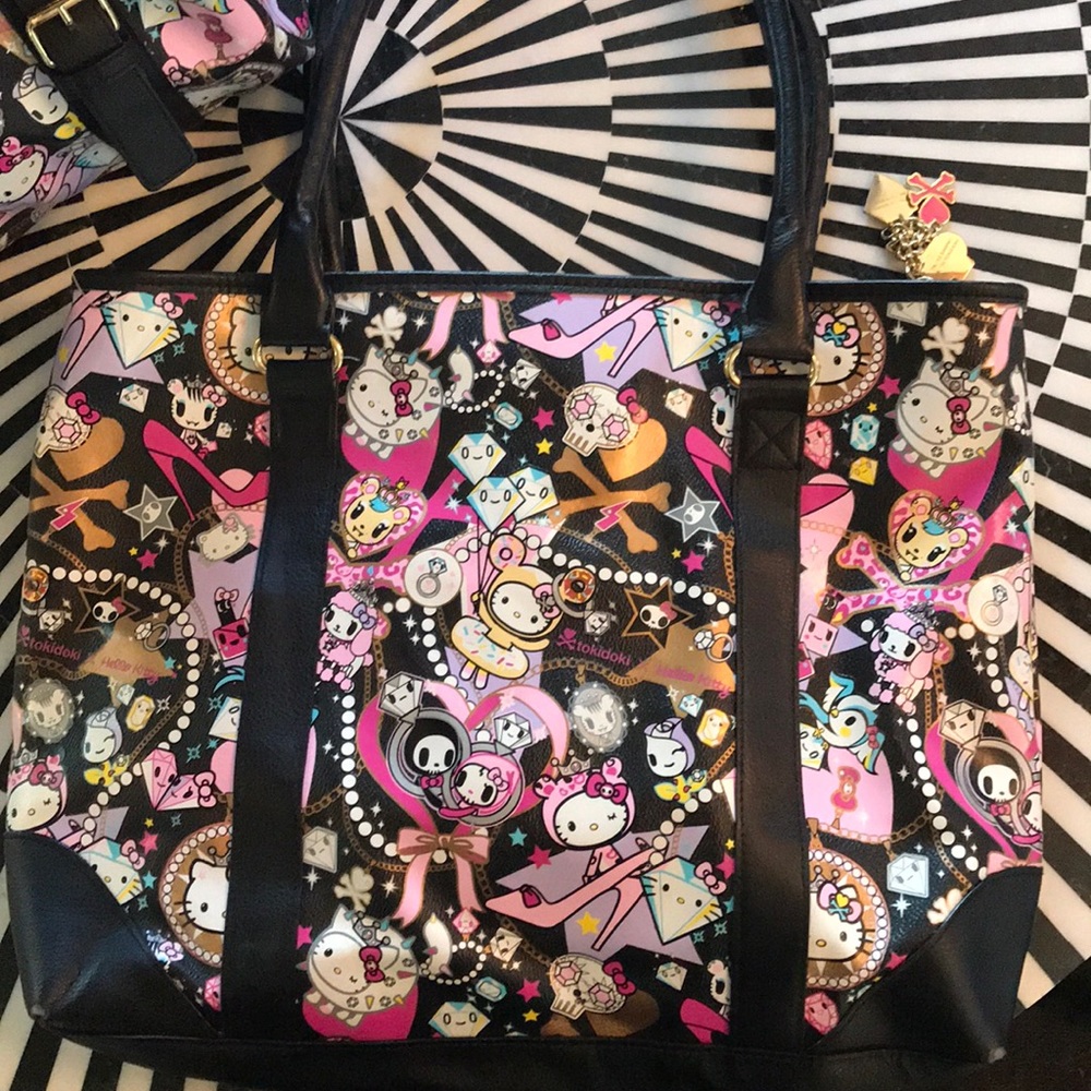 🌈Retired🌈Tokidoki for Hello Kitty tote bag